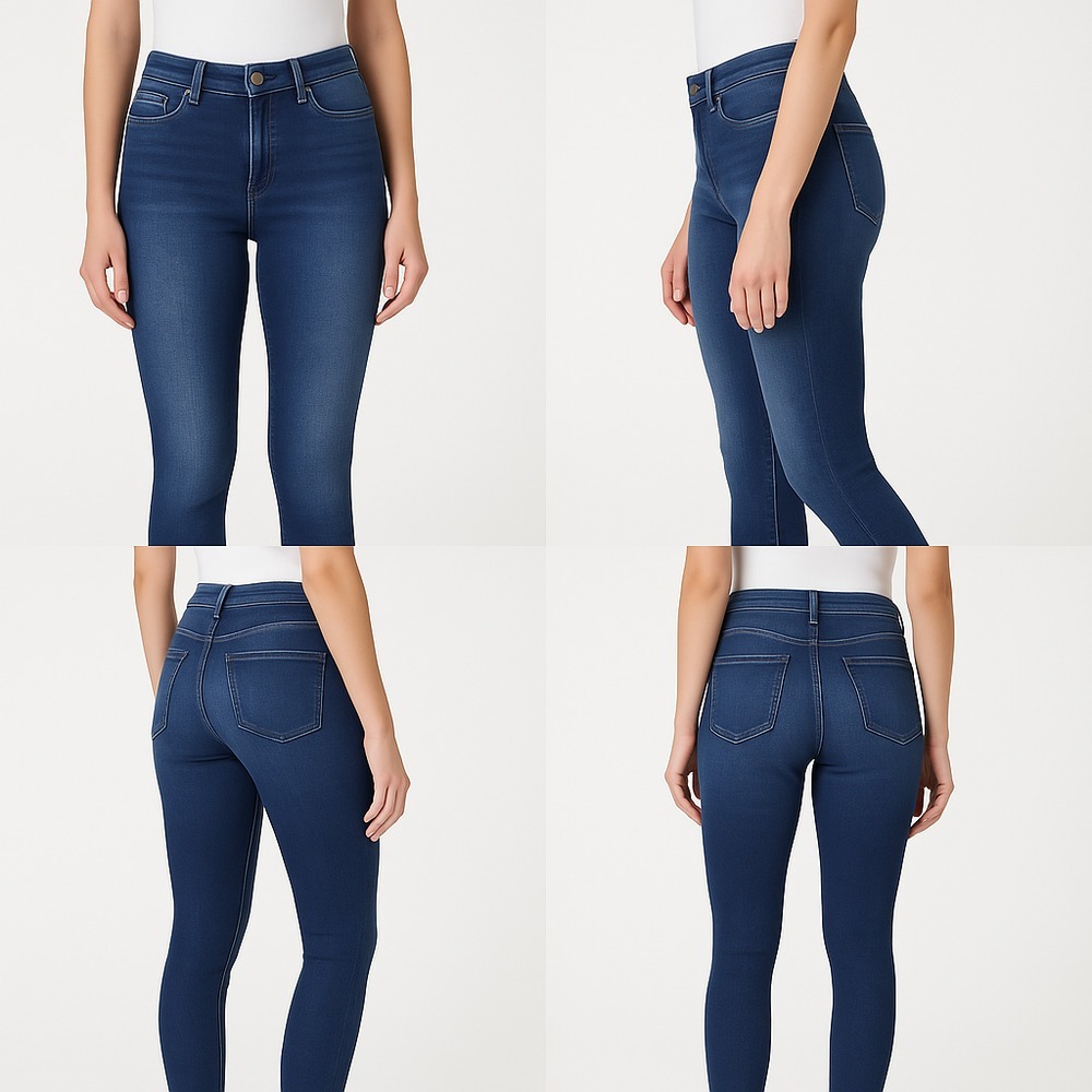 Mavi Jeans Womens 27 Blue‎ Skinny Alissa High Rise Faded Wash Stretch Denim